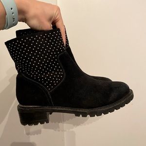 Steven Black studded booties